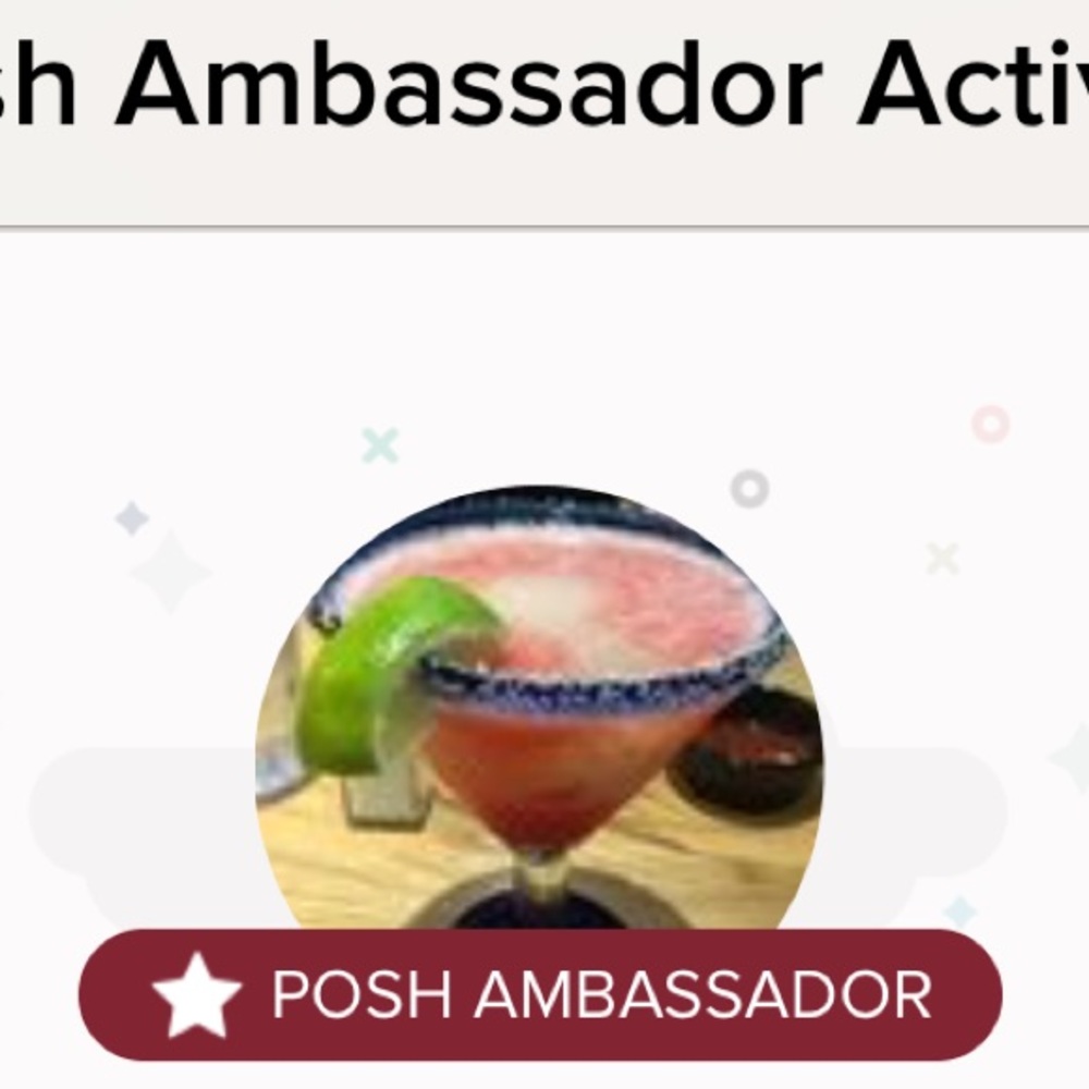 I’m posh ambassador!!!!